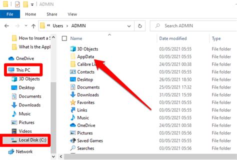 appdata windows 10.